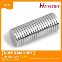 Strong powerful ndfeb neodymium disc shaped magnets on sale
